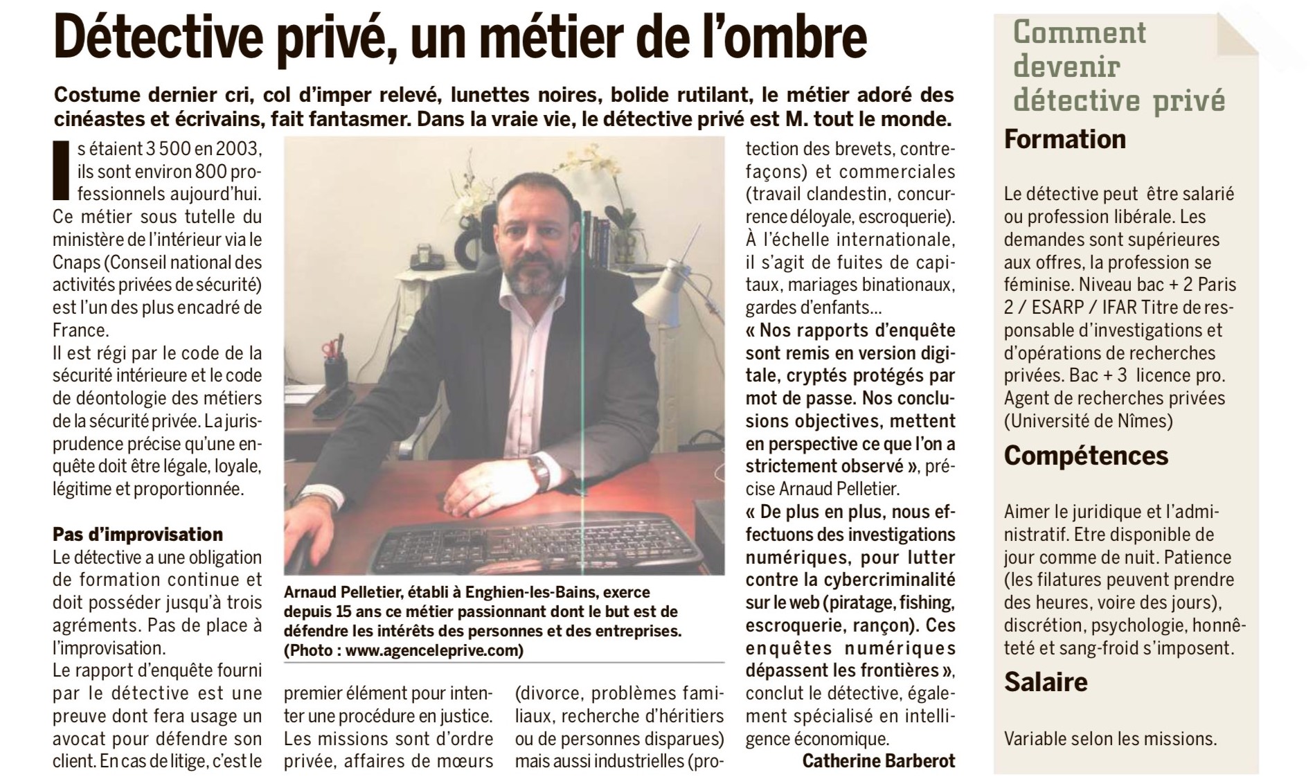 D tective Priv Un M tier De L ombre D tective Le Priv 